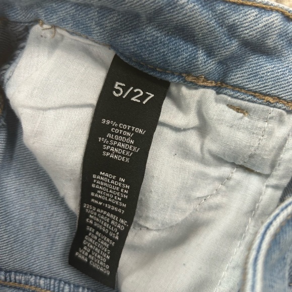 Kendall + Kylie The Ultra Babe Skinny Dual Tone Blue Jeans  size 5 27​ - Picture 3 of 6